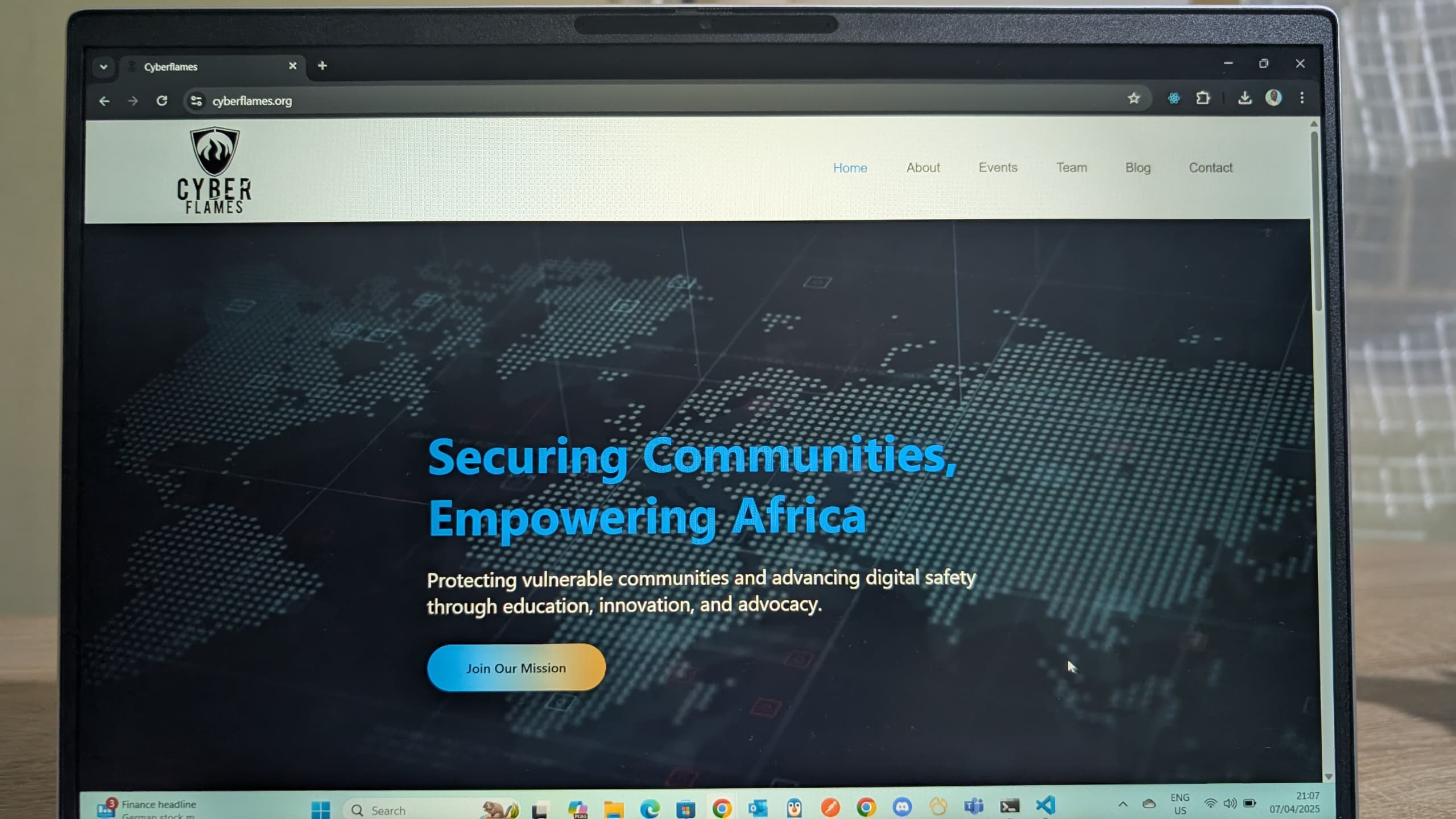Cyberflames Website
